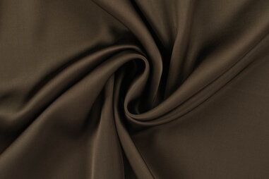 MR - Quality stoffen - Viscose stof - satijn - army - 1106-280