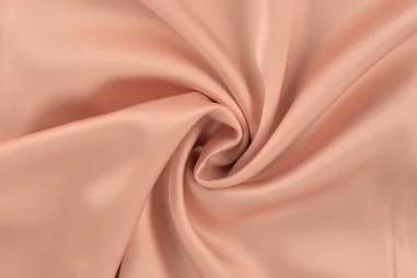 50% viscose, 50% rayon - Viskose - Satin - lachsrosa - 1106-320