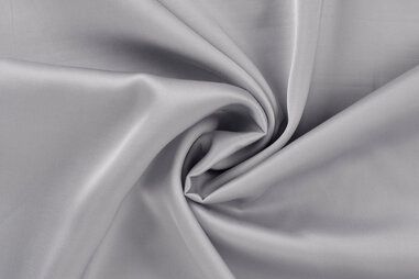 MR - Quality stoffen - Viscose stof - satijn - zilvergrijs - 1106-610