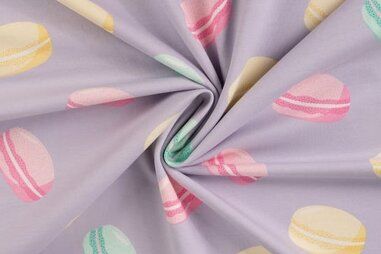 Lila - Jersey - French Terry - Macarons - lila - 20085-430