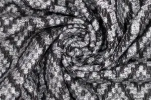 Polytex Stoffen - Wollstoff - Wollmischung - wieber - grau - 416077-30