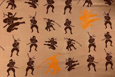 Polytex stoffen - Tricot stof - ninja - terra - 440056-41