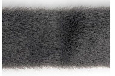 50 mm band - Bont band 50 mm - donkergrijs - A1014.50.068