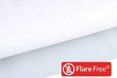 100% polyamide stoffen - Feuerhemmender Stoff - Tüll - weiß - 1024-001