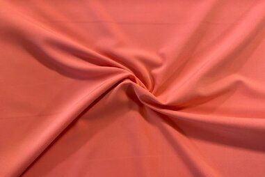 Zalm stoffen - Stretch stof - bi-stretch - zalmroze - JT604