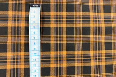 Zwarte stoffen - Polyester stof - ruiten - terra zwart - JT624