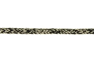 Koord - Koord 5 mm - metallic - zwart goud - C.116.05.1011
