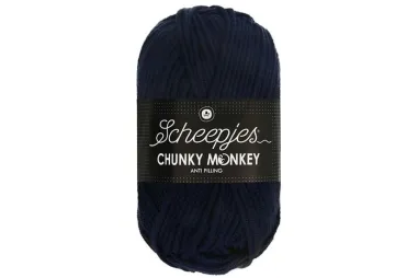 Strick- und Häkelgarne - Chunky Monkey 100 gram - 1011 slate