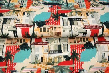 Multi Stoffe - Jersey - digital abstrakt - multi - 25938-11