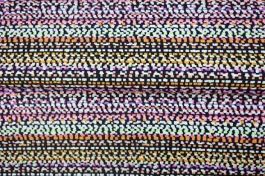 Multi stoffen - Tricot stof - digitaal gestreept - multi - 25947-20
