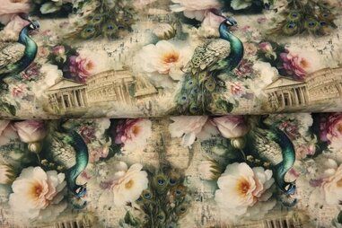Stoffe - Jersey - digitale Fantasie - multi - 25935
