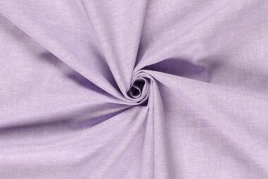 165gr/M² - Linnen stof - linnen mix chambré - melange lila - 23031-043