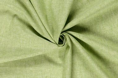 165gr/M² - Linnen stof - linnen mix chambré - melange limoen - 23031-023