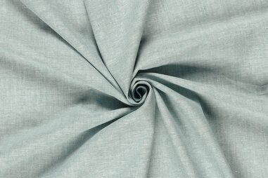 Minzgrün - Leinen - Leinenmischung chambré - melange dark mint - 23031-022