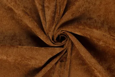 82% polyester, 15% polyamide, 3% elastan - Ribcord - leicht dehnbar - Brique - 1576-156