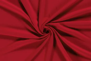 70% polyester, 26% viscose, 4% elastan - NB 2773-15 Bi-Stretch (crêpe ) rot