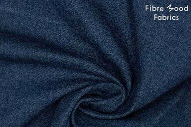 Jeans stoffen - Spijkerstof - recycled - indigo - 32/997162-8050