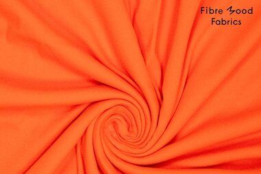 Fibre Mood, editie 32 - Boordstof - 2x2 rib - oranje - 32/997249-205