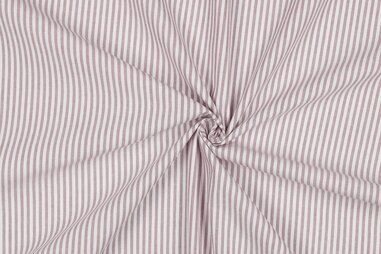 Mauve - Baumwolle - Streifen - mauve - 2510-042