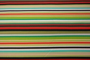 Multi Stoffe - Jersey - digital gestreift - multi - 25065-10