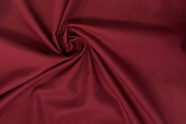 Bordeauxrode stoffen - Polyester stof - katoenmix - bordeaux - JT632