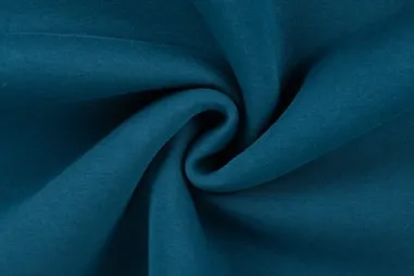 280gr/M² - Joggingstof - heavy jogging - donker petrol - 0275-942