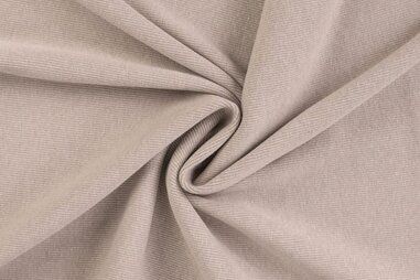 Beige Stoffe - Boordstof - 2x1 rib - beige melange - 0368-952