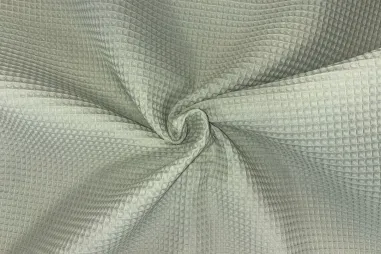 Wafelkatoen stoffen - Wafelkatoen stof - licht oudgroen - 0267-321