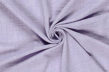 Polyester stoffen - Polyester stof - linnenlook - lila - 23229-043