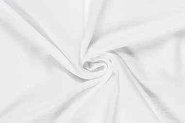 Kleidung - Polyester - Leinenoptik - weiß - 23229-050