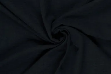 165gr/M² - Polyester stof - linnenlook - donkerblauw - 23229-008