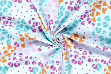 Multi - Jersey - Fantasie - aqua multi - 23629-002