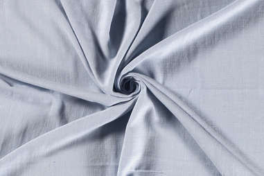 Lichtblauwe stoffen - Viscose stof - linnenmix slub - lichtblauw - 13579-002