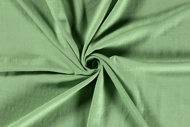 220gr/M² - Viscose stof - linnenmix slub - groen - 13579-123