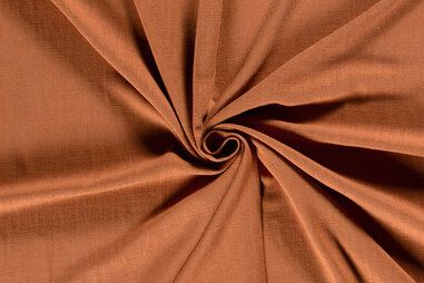 220gr/M² - Viscose stof - linnenmix slub - terra - 13579-155