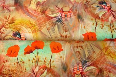 Multi - Jersey - digitale Fantasie - multi - 25018-13