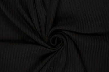 Jersey - Jersey - Rippstrick - schwarz - 3362-069