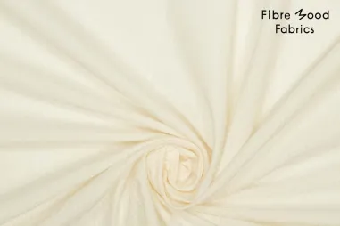 Fibre Mood - Katoen stof - seersucker - gebroken wit - 33/791030-007