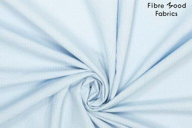 Fibre Mood, editie 33 - Baumwolle - Seersucker - hellblau - 33/791030-810