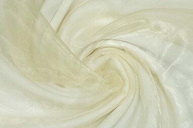 100% Nylon stoffen - Organza stof - lichtgeel - 792024-170