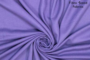 Top(je) stoffen - Viscose mix stof - twill - blauwpaars - 792416-887
