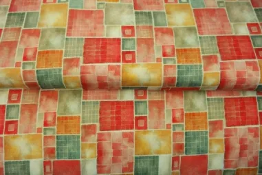 Stenzo Tricot stoffen - Tricot stof - digitaal abstract - multi - 25991-12VI