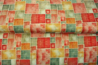 Tricot stoffen - Tricot stof - digitaal abstract - multi - 25991-12VI