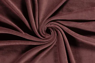 Fleece stoffen - Fleece stof - ultra soft - donker mauve - 5358-113