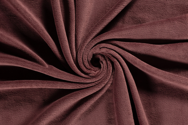 Nieuwe stoffen - Fleece stof - ultra soft - oudroze - 5358-113