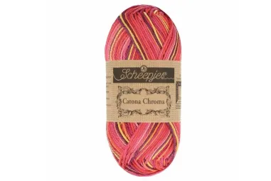 Haken en Breien - Catona Chroma 016 - Sunrise - 50 gram