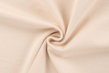 Ecru stoffen - Tricot stof - punta twill - ecru - 1100-510