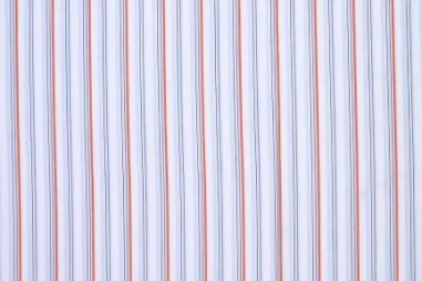 katoenen stoffen streep - Katoen stof - polyestermix - strepen - lichtblauw - 961086-1