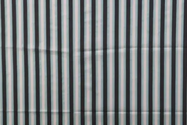 85gr/M² - Stretch stof - strepen - lichtblauw/donkergrijs - 360006-51