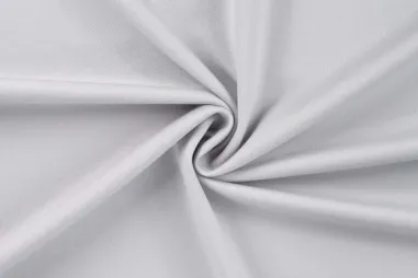 350gr/M² - Tricot stof - punta twill - lichtgrijs - 1100-610